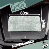 Garage Freaks - XL DRY - Trockentuch 50x80cm, 1200 GSM